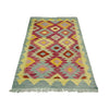 Handmade Multi Kilim Geometric 2x4 ft