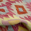 Handmade Multi Kilim Geometric 2x4 ft
