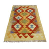 Handmade Multi Kilim Geometric 2x4 ft