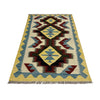Handmade Multi Kilim Geometric 2x4 ft