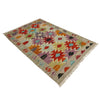 Handmade Multi Kilim Geometric 2x4 ft