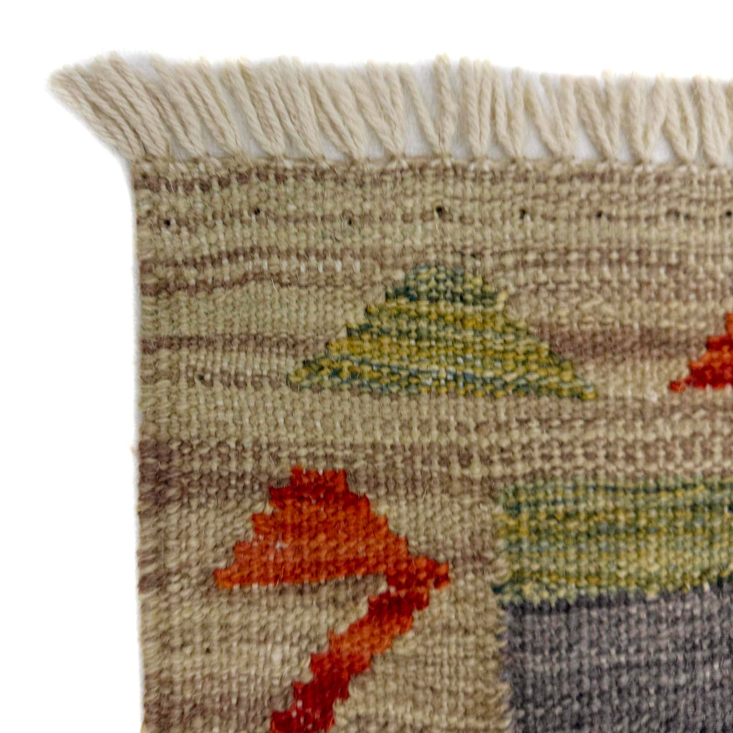 Handmade Multi Kilim Geometric 2x4 ft