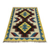Handmade Multi Kilim Geometric 2x4 ft