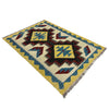 Handmade Multi Kilim Geometric 2x4 ft