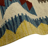 Handmade Multi Kilim Geometric 2x4 ft