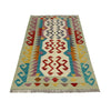 Handmade Multi Kilim Geometric 2x4 ft
