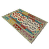Handmade Multi Kilim Geometric 2x4 ft