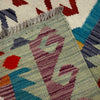 Handmade Multi Kilim Geometric 2x4 ft
