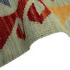 Handmade Multi Kilim Geometric 2x4 ft