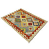 Handmade Multi Kilim Geometric 3x5 ft