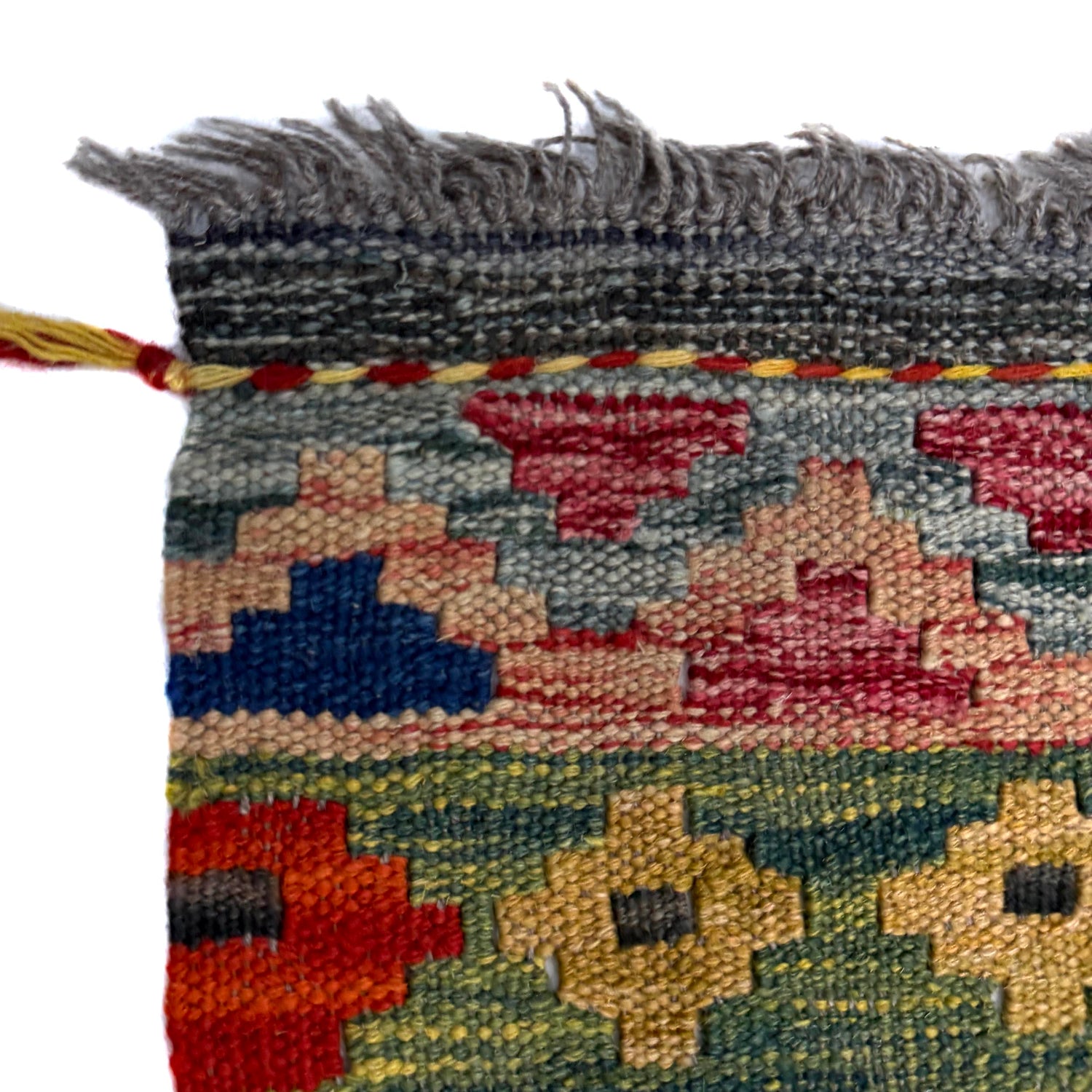 Handmade Multi Kilim Geometric 3x5 ft