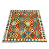 Handmade Multi Kilim Geometric 4x7 ft