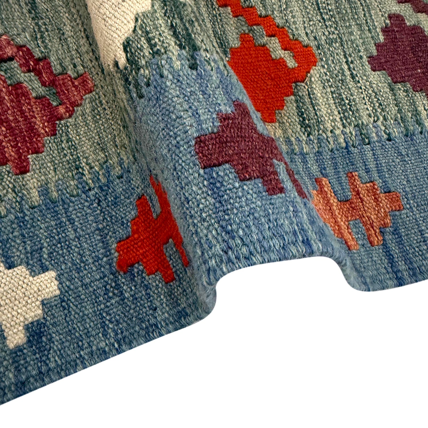 Handmade Multi Kilim Geometric 3x5 ft