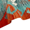 Handmade Multi Kilim Geometric 4x7 ft