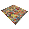Handmade Multi Kilim Geometric 4x7 ft