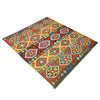 Handmade Multi Kilim Geometric 4x7 ft