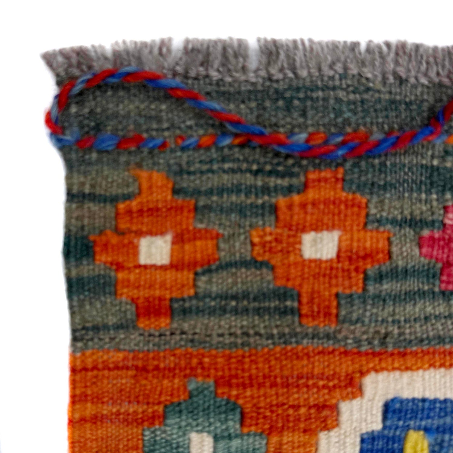 Handmade Multi Kilim Geometric 4x7 ft