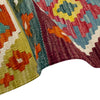 Handmade Multi Kilim Geometric 4x7 ft