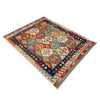 Handmade Multi Kilim Geometric 4x7 ft