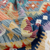 Handmade Multi Kilim Geometric 4x7 ft
