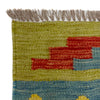 Handmade Multi Kilim Geometric 4x7 ft
