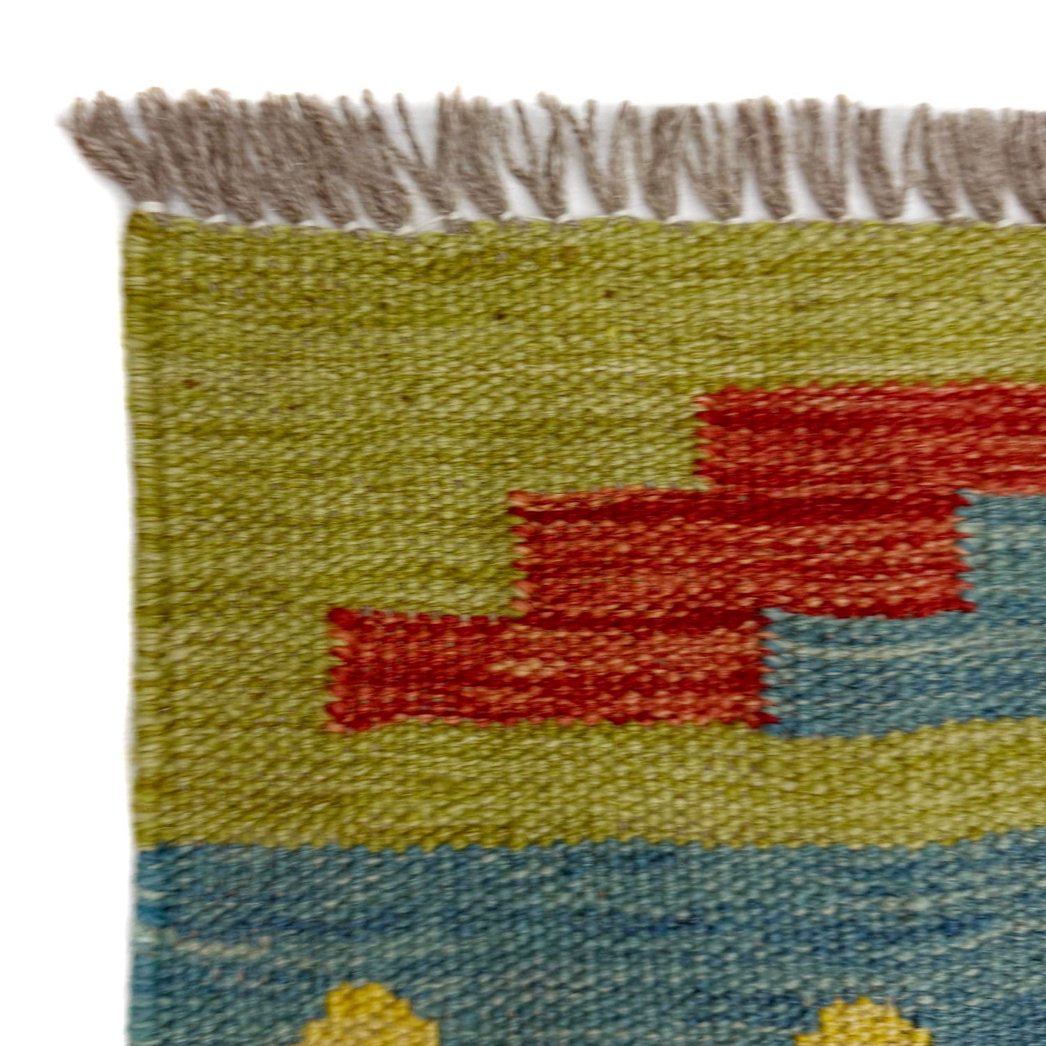 Handmade Multi Kilim Geometric 4x7 ft