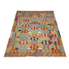 Handmade Multi Kilim Geometric 5x8 ft