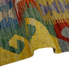Handmade Multi Kilim Geometric 5x8 ft