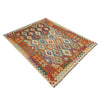 Handmade Multi Kilim Geometric 5x8 ft