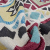 Handmade Multi Kilim Geometric 6x9 ft