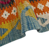 Handmade Multi Kilim Geometric 5x8 ft