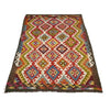 Handmade Multi Kilim Geometric 4x7 ft