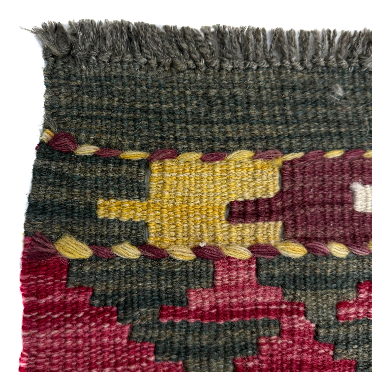 Handmade Multi Kilim Geometric 4x7 ft