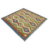 Handmade Multi Kilim Geometric 4x7 ft