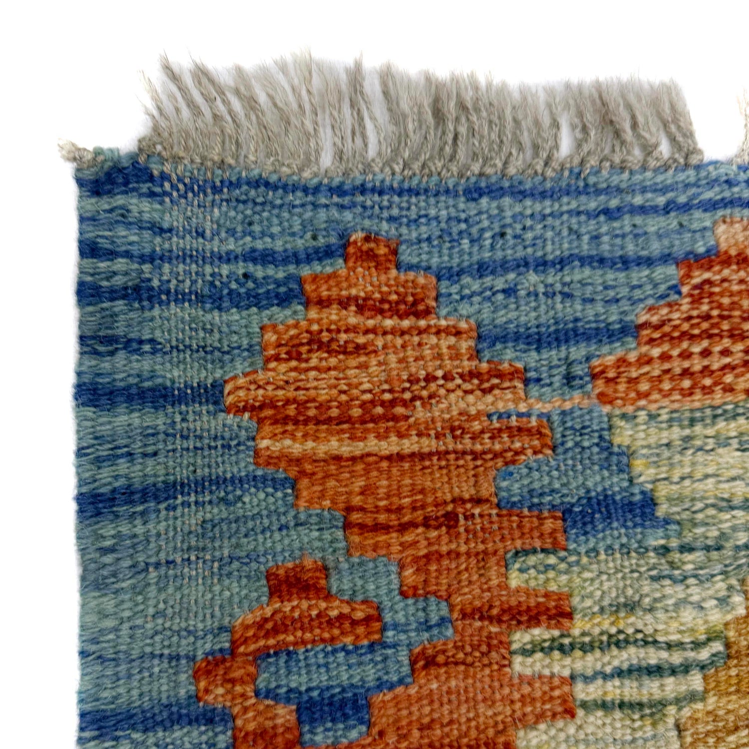 Handmade Multi Kilim Geometric 4x7 ft