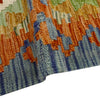 Handmade Multi Kilim Geometric 4x7 ft