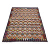 Handmade Multi Kilim Geometric 5x8 ft