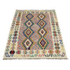 Handmade Multi Kilim Geometric 4x7 ft