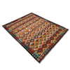 Handmade Multi Kilim Geometric 5x8 ft