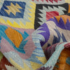Handmade Multi Kilim Geometric 4x7 ft