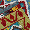 Handmade Multi Kilim Geometric 4x7 ft