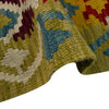 Handmade Multi Kilim Geometric 4x7 ft