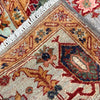 Hand-Knotted Gray Floral Sultani Area Rug – 6' 8" x 9' 9" ft (204 x 298 cm) | SKU: R39635