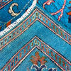 Hand-Knotted Blue Floral Sultani Runner – 2' 9" x 9' 4" ft (84 x 284 cm) | SKU: R39637