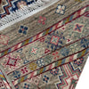 Hand-Knotted Multi Medallion Gabbeh Area Rug – 6' 6" x 9' 8" ft (197 x 294 cm) | SKU: R39638