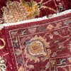 Hand-Knotted Red Floral Sultani Area Rug – 4' 0" x 6' 0" ft (122 x 183 cm) | SKU: R39642