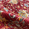 Hand-Knotted Red Floral Sultani Area Rug – 4' 0" x 6' 0" ft (122 x 183 cm) | SKU: R39642