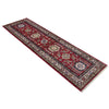 Hand-Knotted Red Medallion Kazak Area Rug Runner – 2' 0" x 6' 1" ft (61 x 185 cm) | SKU: R39643