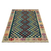 Hand Knotted Afghan Style Kilim – 5' 11" x 7' 8" ft (181 x 233 cm) | SKU: R39657