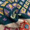 Hand Knotted Afghan Style Kilim – 5' 11" x 7' 8" ft (181 x 233 cm) | SKU: R39657